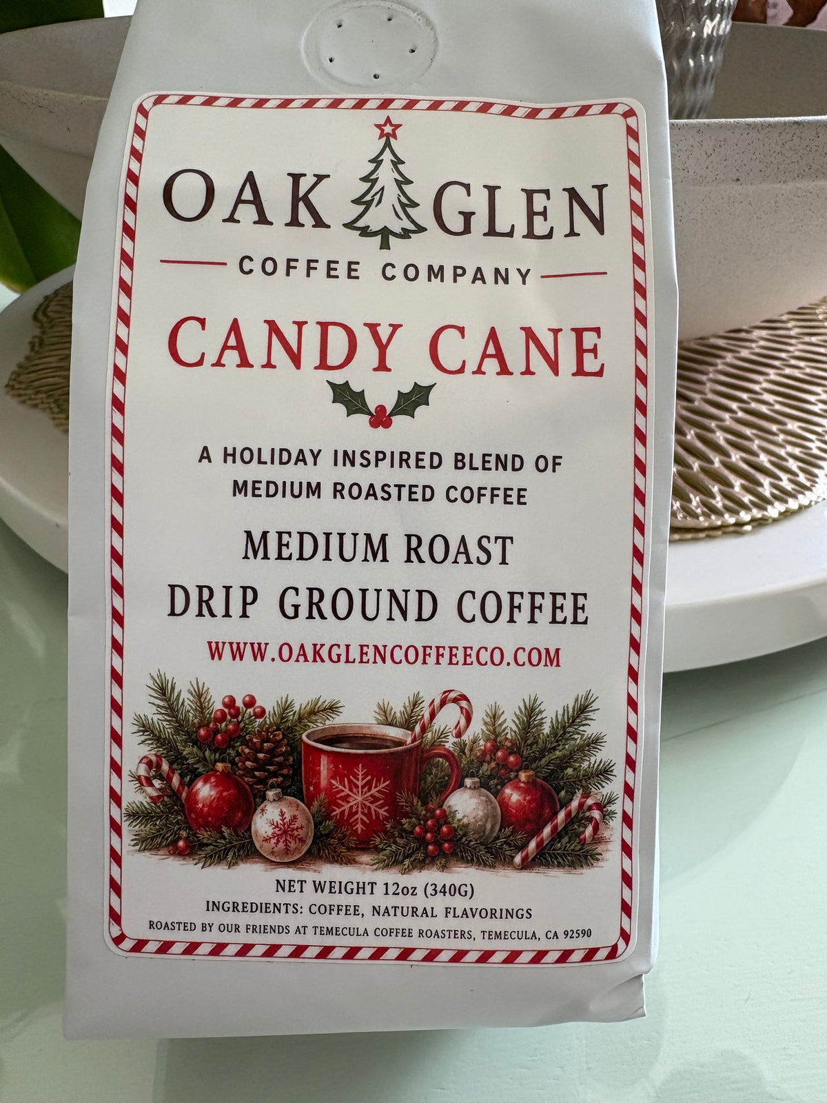 Candy Cane Flavored Coffee